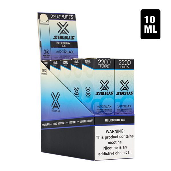 BUY 1 GET 1 FREE Blueberry Ice by Sirius | Vape Amazon India