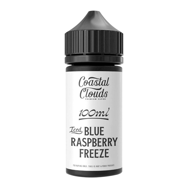 Iced Blue Raspberry Freeze Coastal Clouds 100ml