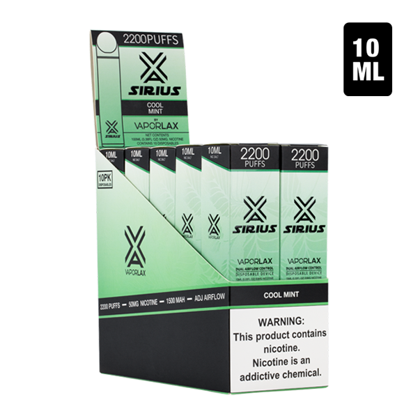 BUY 1 GET 1 FREE Cool Mint by Sirius | Vape Amazon India