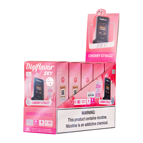 BUY 1 GET 1 FREE Cherry Strazz Digiflavor Sky | Vape Amazon India