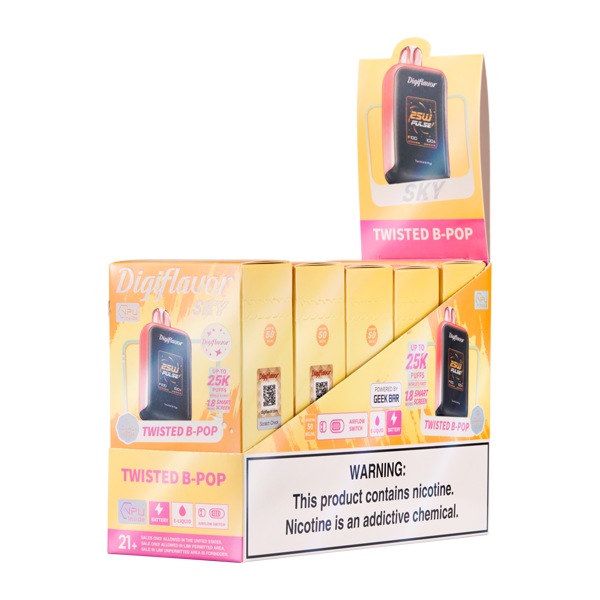 BUY 1 GET 1 FREE Twisted B-Pop Digiflavor Sky | Vape Amazon India