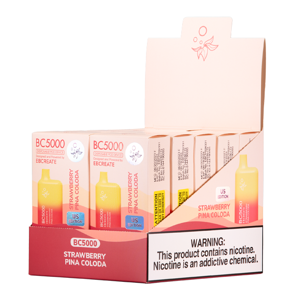 BUY 1 GET 1 FREE Strawberry Piña Colada BC5000 | Vape Amazon India