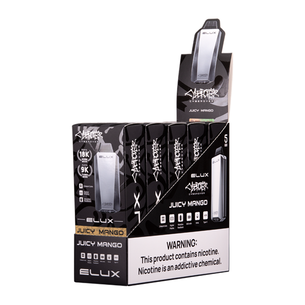 BUY 1 GET 1 FREE Juicy Mango ELUX Cyberover | Vape Amazon India