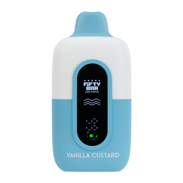 Vanilla Custard Fifty Bar 20K (Nixodine)