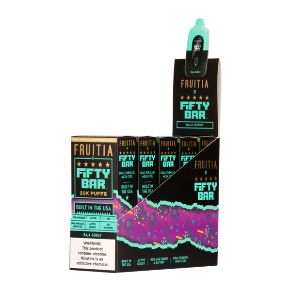 Baja Burst FRUITIA X Fifty Bar 20K