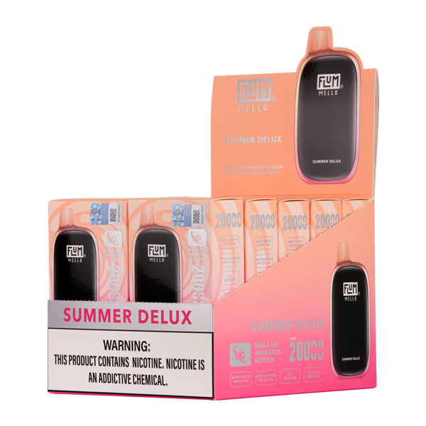 BUY 1 GET 1 FREE Summer Delux FLUM Mello | Vape Amazon India
