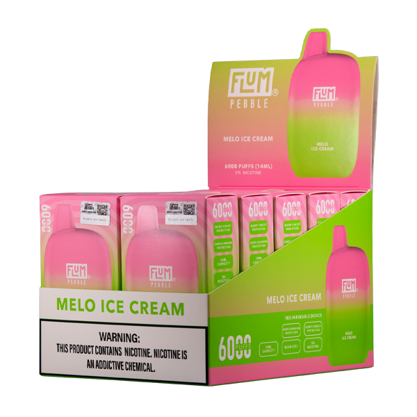 BUY 1 GET 1 FREE Melo Ice Cream FLUM Pebble | Vape Amazon India