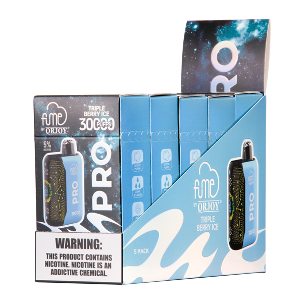 BUY 1 GET 1 FREE Triple Berry Ice Fume PRO 30K | Vape Amazon India