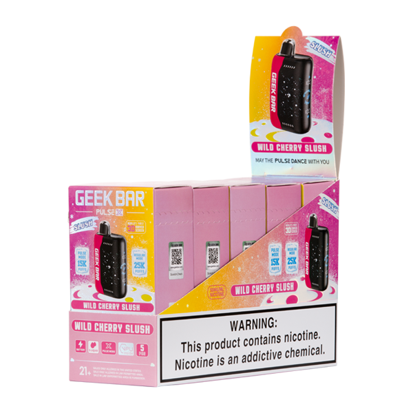 Wild Cherry Slush Geek Bar X 25K Slush Edition