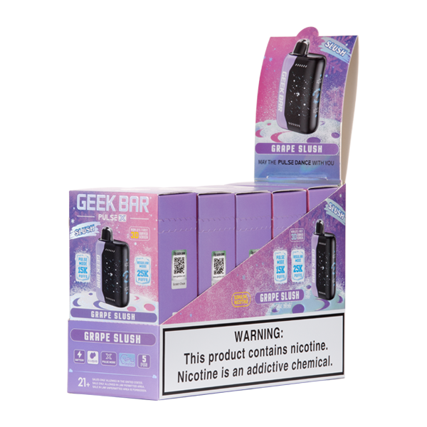 Grape Slush Geek Bar Pulse X 25K Slush Edition