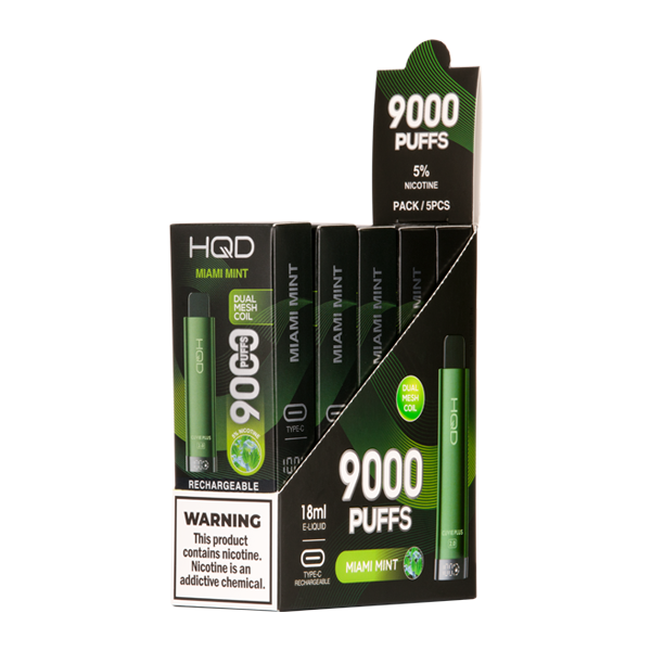 BUY 1 GET 1 FREE Miami Mint HQD Cuvie Plus 2.0 | Vape Amazon India