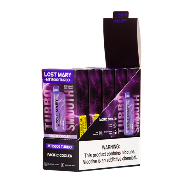 BUY 1 GET 1 FREE Pacific Cooler Lost Mary MT15000 Turbo | Vape Amazon India