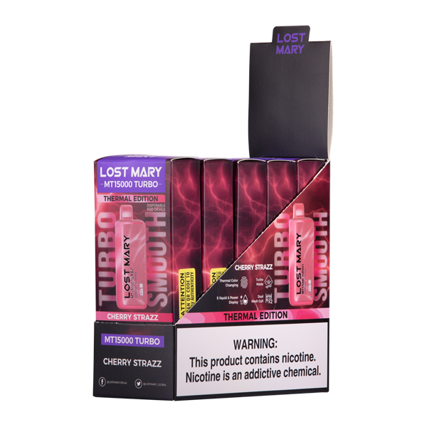 BUY 1 GET 1 FREE Cherry Strazz Lost Mary MT15000 Turbo | Vape Amazon India