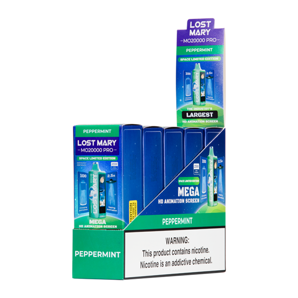 BUY 1 GET 1 FREE Peppermint Lost Mary MO20000 PRO | Vape Amazon India