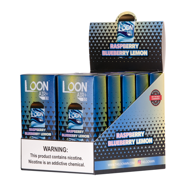 BUY 1 GET 1 FREE Raspberry Blueberry Lemon Loon Air+ | Vape Amazon India