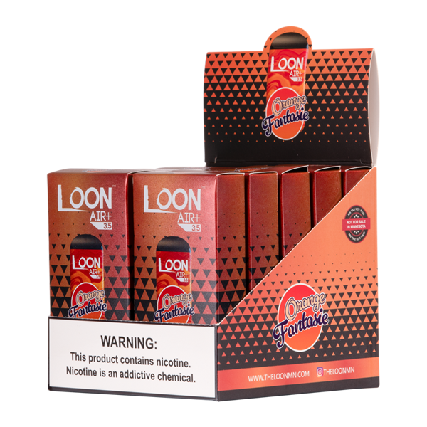 BUY 1 GET 1 FREE Orange Fantasie Loon Air+ | Vape Amazon India