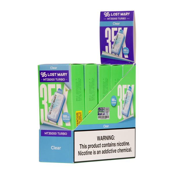 BUY 1 GET 1 FREE Clear Lost Mary MT35K Turbo | Vape Amazon India