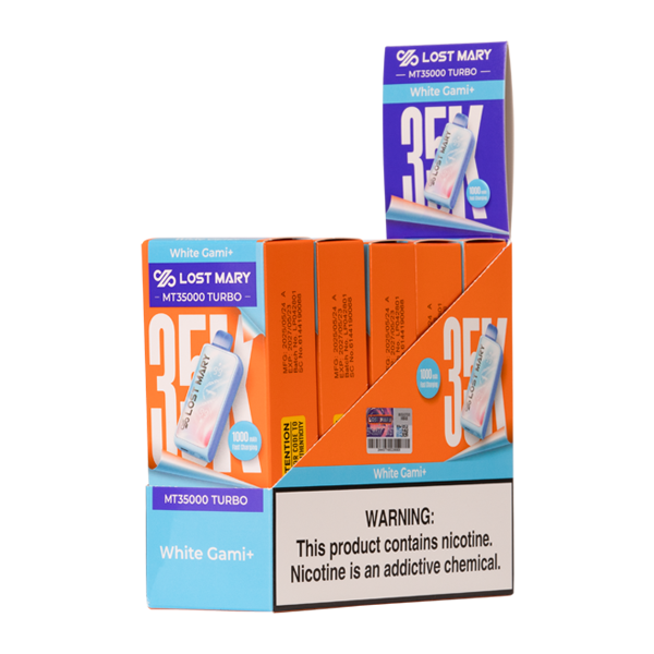 White Gami Lost Mary MT35K Turbo