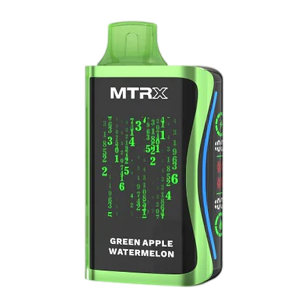 BUY 1 GET 1 FREE Green Apple Watermelon MTRX MX 25000 | Vape Amazon India