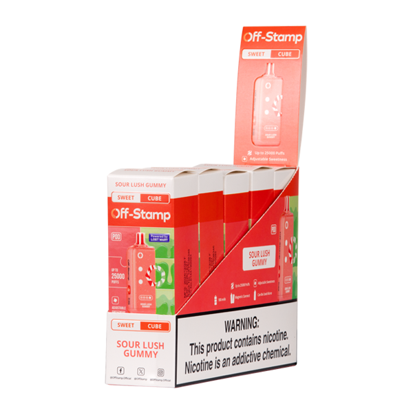 Sour Lush Off Stamp Sweet Cube