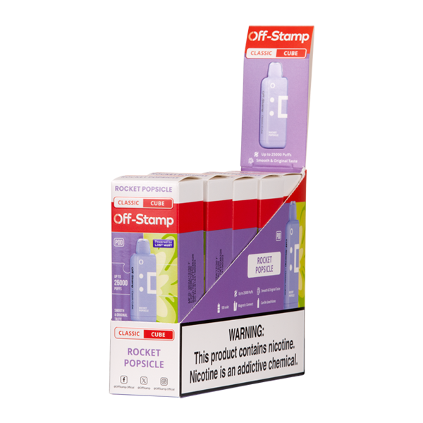 Rocket Freeze Off Stamp Classic Cube Pod