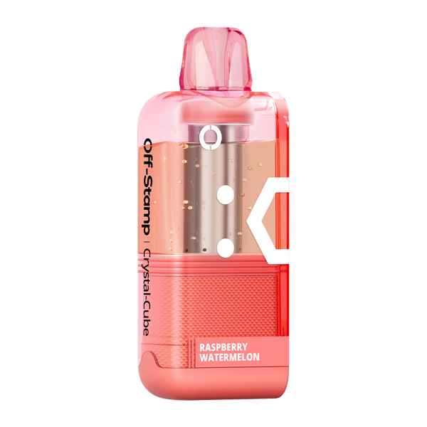 Raspberry Watermelon Off Stamp X-Cube Disposable Crystal