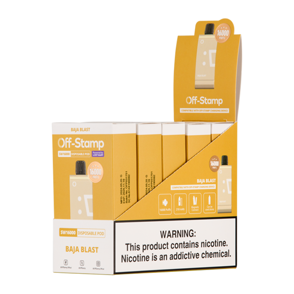 Baja Blast OFF STAMP SW16000 Disposable