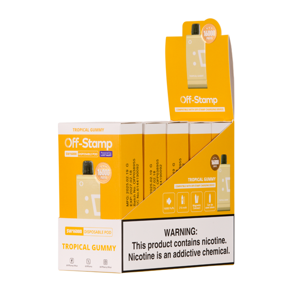 Tropical Gummy OFF STAMP SW16000 Disposable