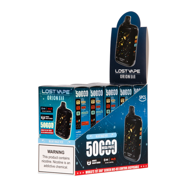 BUY 1 GET 1 FREE Blue Razz Ice Orion Bar 50K | Vape Amazon India