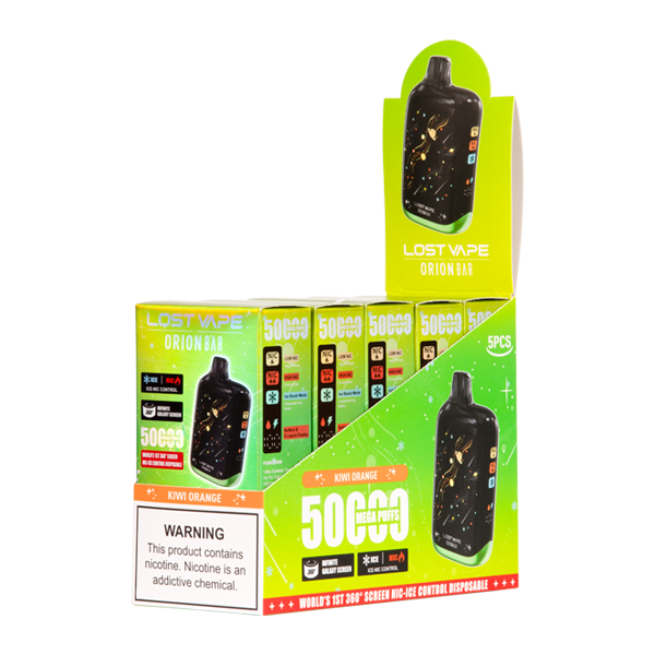 BUY 1 GET 1 FREE Kiwi Orange Orion Bar 50K | Vape Amazon India