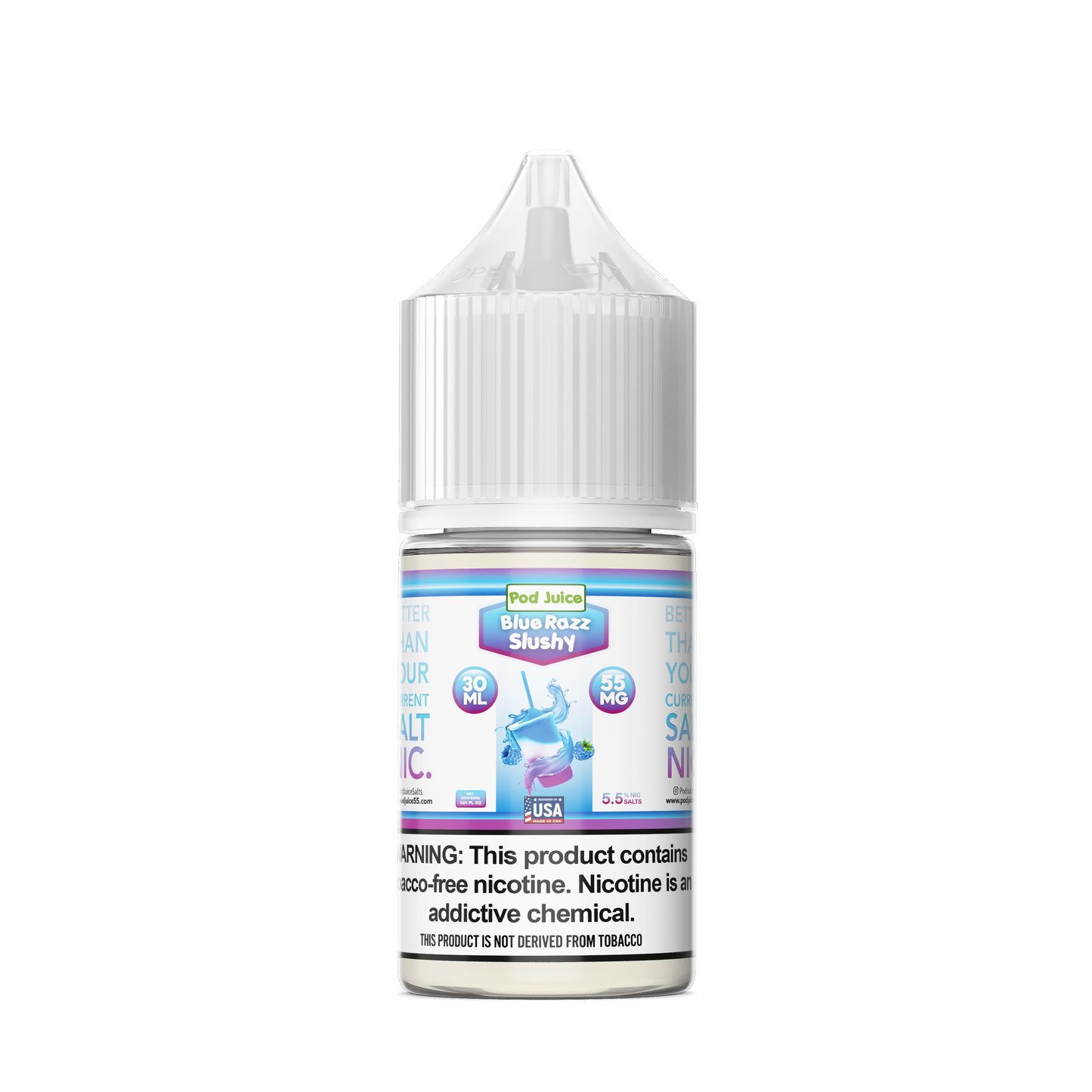 Blue Razz Slushy Pod Juice