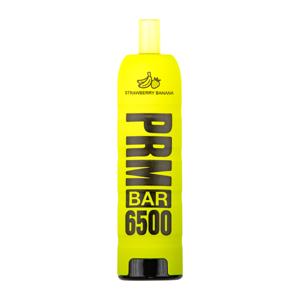 BUY 1 GET 1 FREE Strawberry Banana PRM Bar 6500 | Vape Amazon India