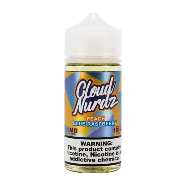 BUY 1 GET 1 FREE Peach Blue Raspberry by Cloud Nurdz 100mL | Vape Amazon India