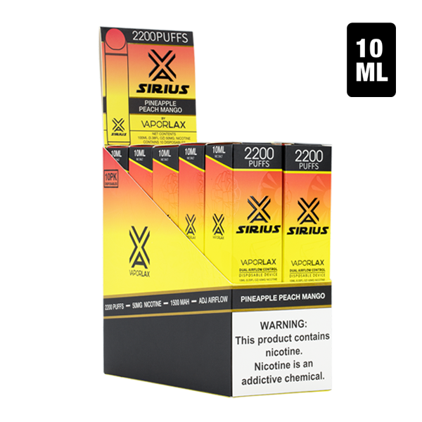 BUY 1 GET 1 FREE Pineapple Peach Mango by Sirius | Vape Amazon India