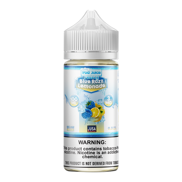 Blue Razz Lemonade Freeze Pod Juice 100ml