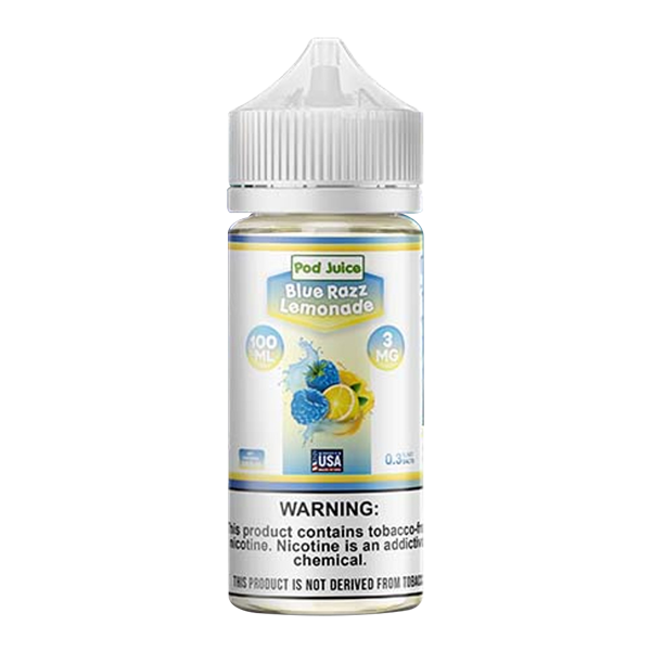 Blue Razz Lemonade Pod Juice 100ml