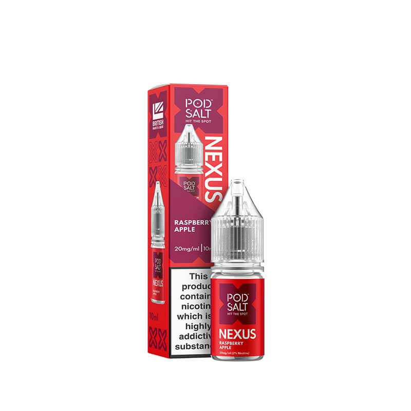 Pod Salt Nexus Raspberry Apple Nic Salt E-Liquid 10ml