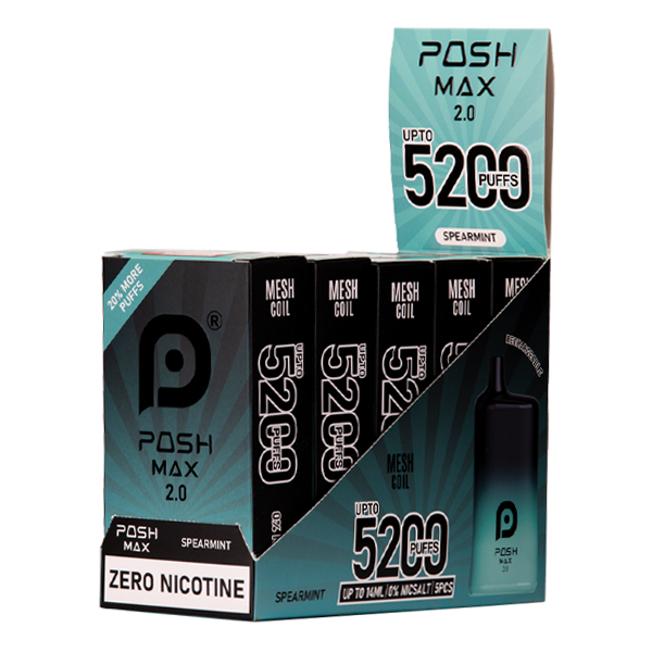 BUY 1 GET 1 FREE Spearmint Posh Max 2.0 | Vape Amazon India