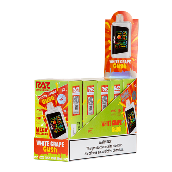 Buy 1 Get 1 Free White Grape Gush RAZ LTX 25000 GUSH EDITION