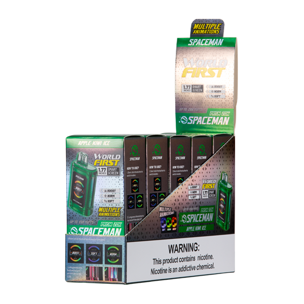 Apple Kiwi Ice Spaceman Prism 20k