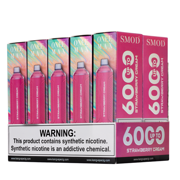 BUY 1 GET 1 FREE Strawberry Cream Kangvape Smod 6000 | Vape Amazon India