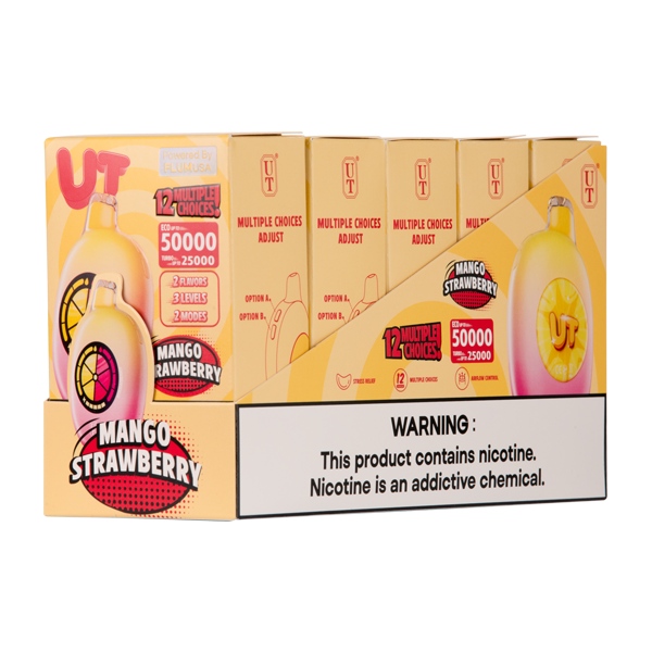 BUY 1 GET 1 FREE Mango/Strawberry UT 50K | Vape Amazon India