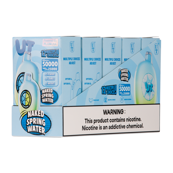 BUY 1 GET 1 FREE Naked/Spring Water UT 50K | Vape Amazon India