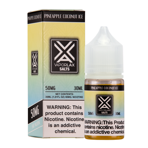 BUY 1 GET 1 FREE Pineapple Coconut Ice VaporLax Salt | Vape Amazon India