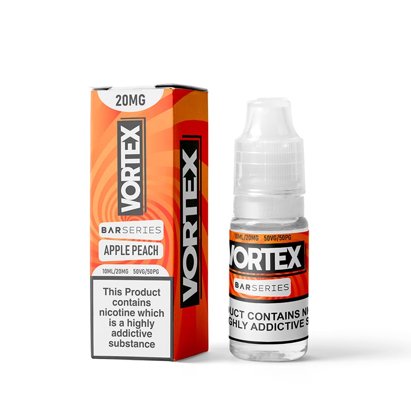 Vortex Apple Peach 10ml Nic Salt E-Liquid