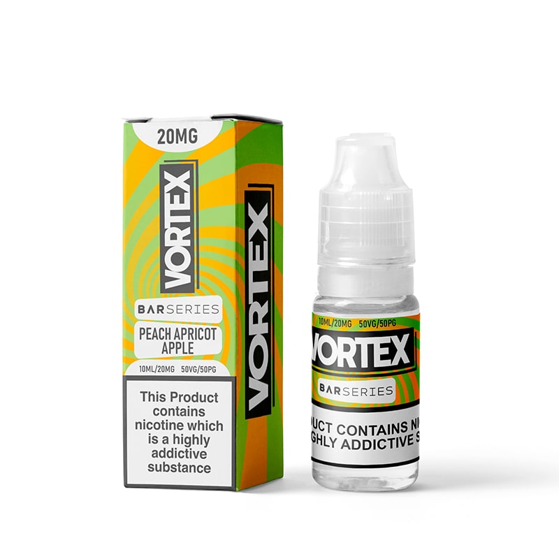 Vortex Peach Apricot Apple 10ml Nic Salt E-Liquid