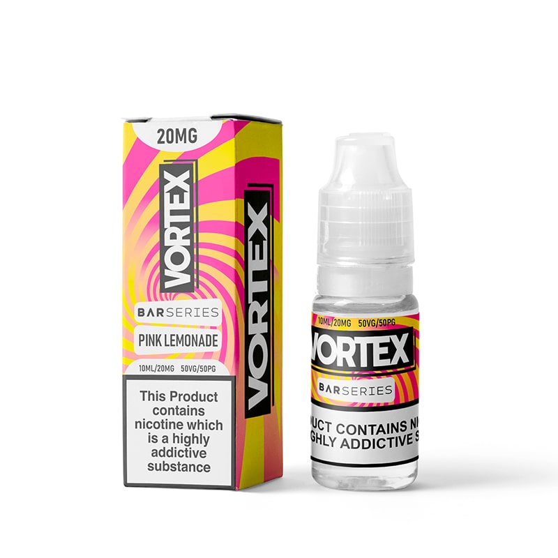 Vortex Pink Lemonade 10ml Nic Salt E-Liquid