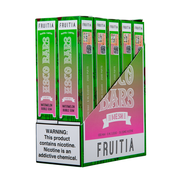 Watermelon Bubble Gum Esco Bar