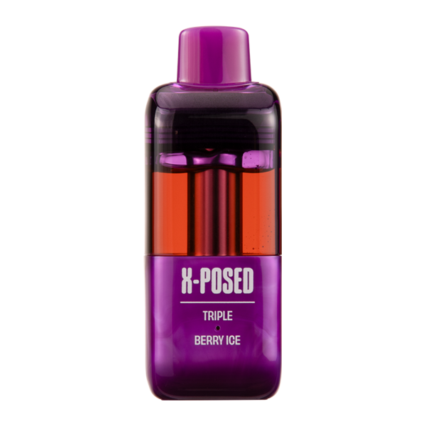 BUY 1 GET 1 FREE Triple Berry Ice X-Posed 35K Disposable | Vape Amazon India