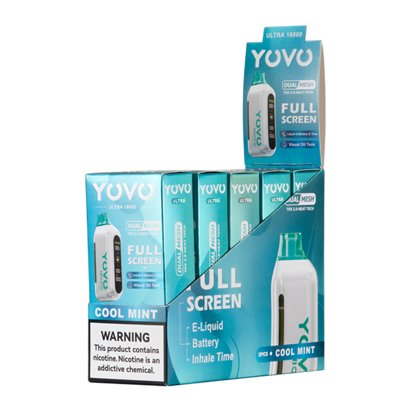 BUY 1 GET 1 FREE Cool Mint YOVO Ultra 18000 | Vape Amazon India
